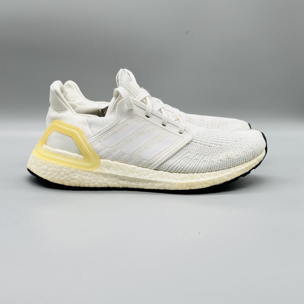Adidas Shoes Womens 7.5 White Ultraboost Knit Running Boost Athletic Sneakers